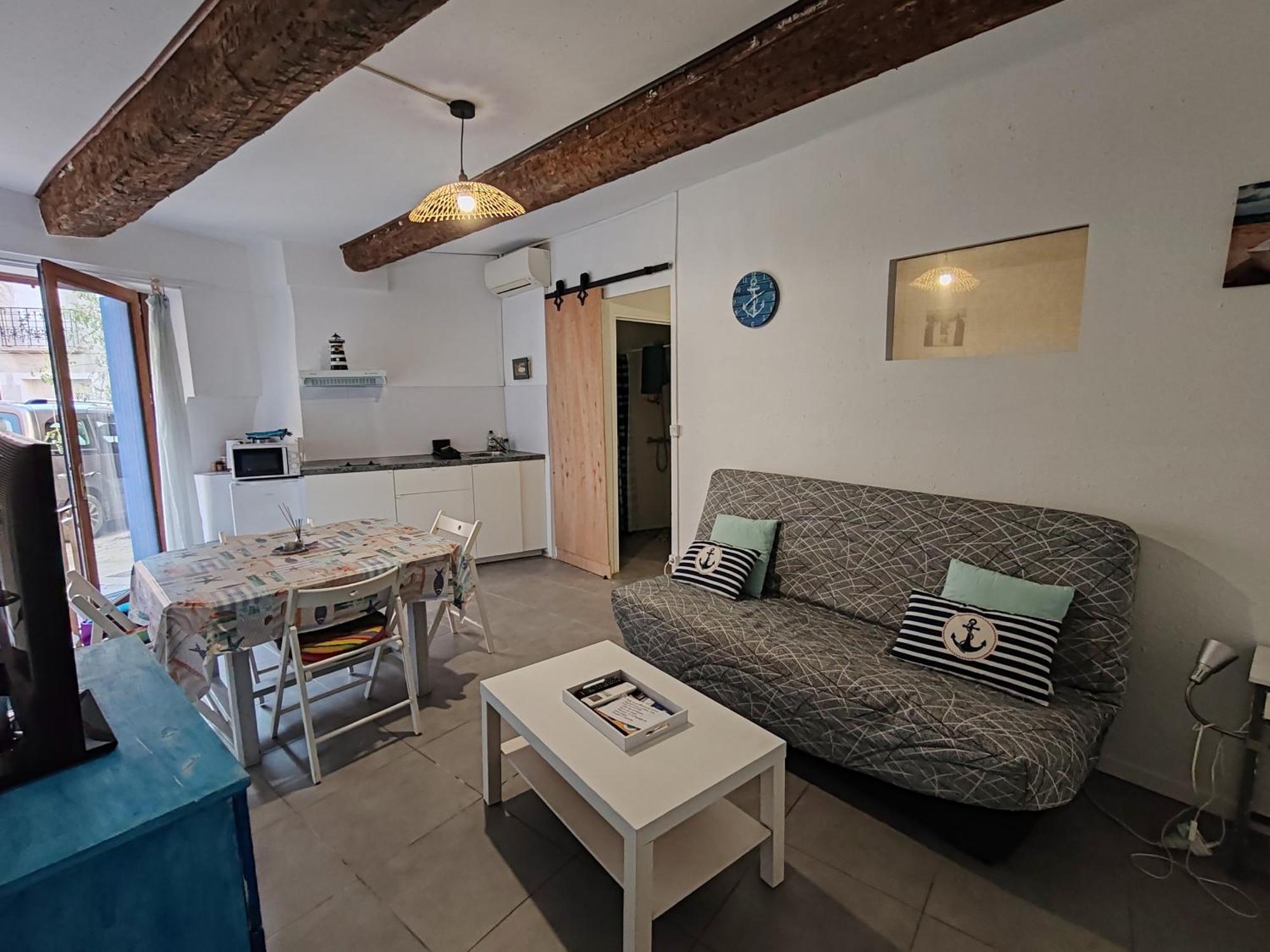 Joli T2 Ambiance Nautique Climatise Et Bien Situe Leilighet Marseillan  Eksteriør bilde