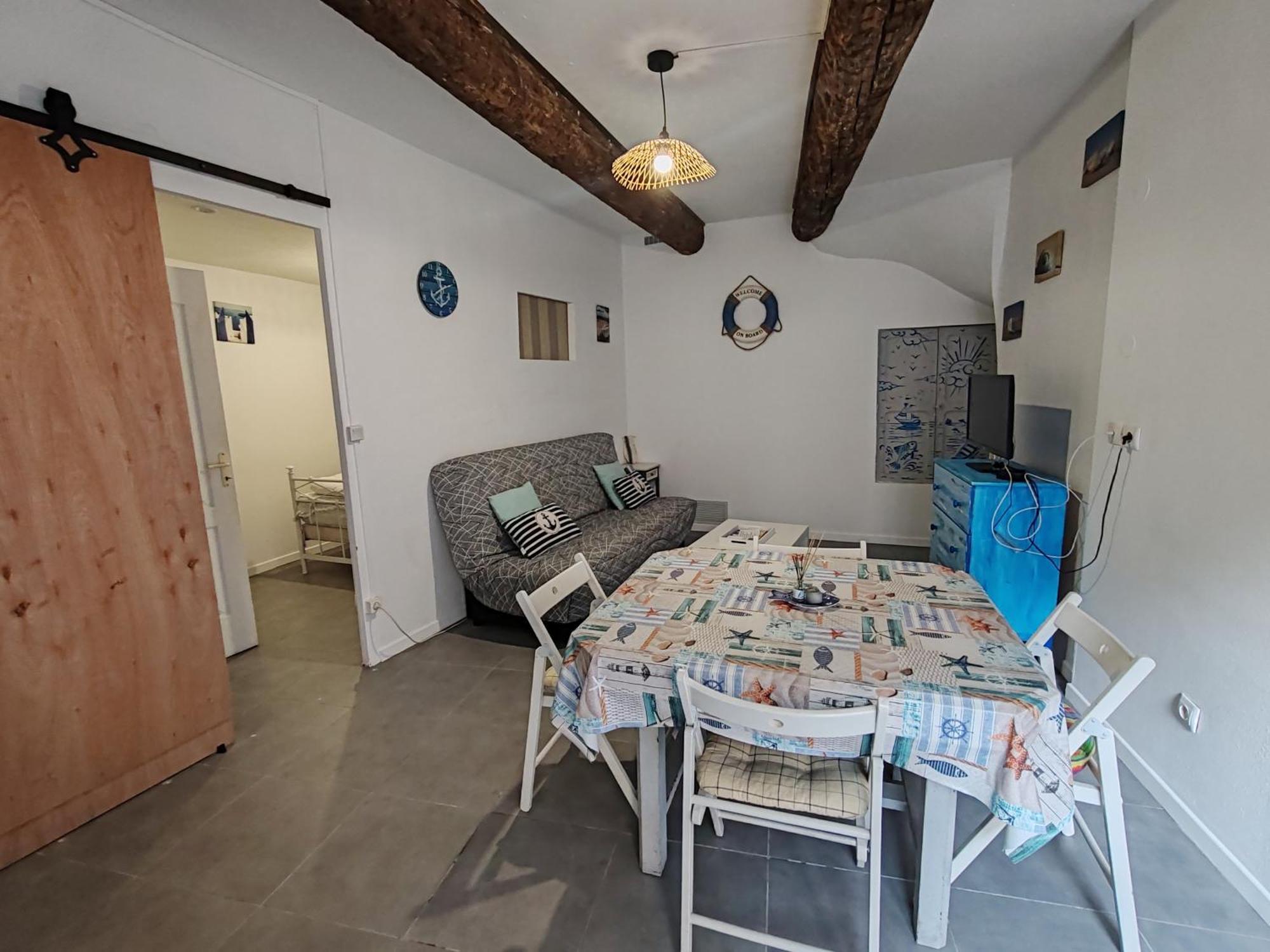 Joli T2 Ambiance Nautique Climatise Et Bien Situe Leilighet Marseillan  Eksteriør bilde